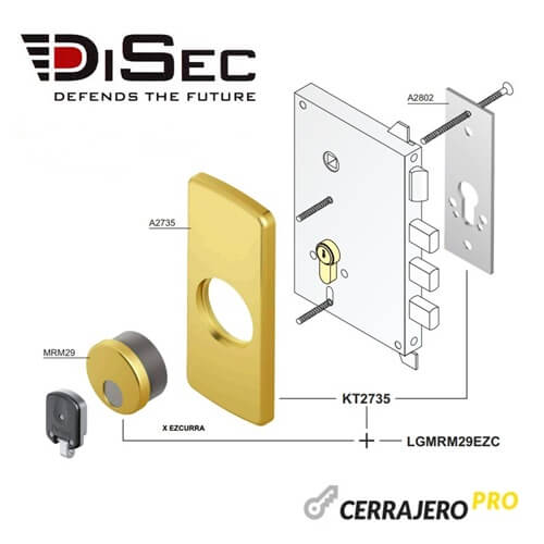 instalacion de escudos disec