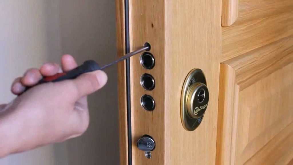 instalando una cerradura