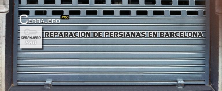 Persianas en Barcelona Reparacion y motorización
