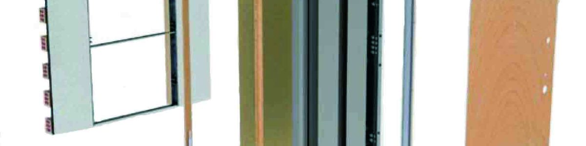 componentes de una puerta acorazada